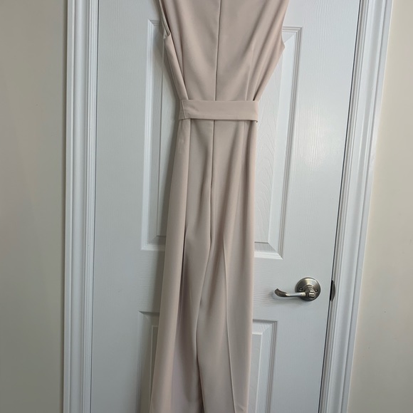 Le Chateau Beige Jumpsuit - Picture 3 of 4
